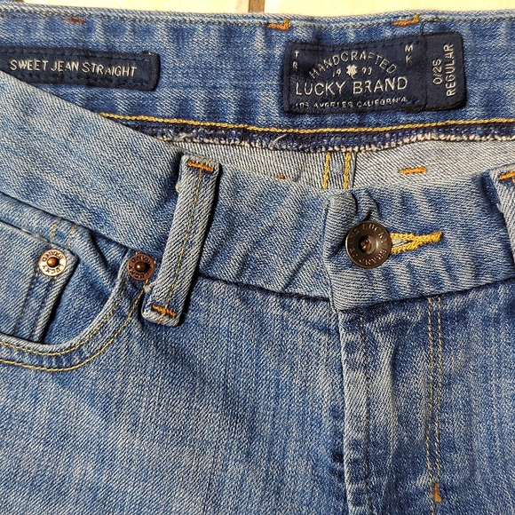Lucky Brand Sweet Jean Straight 25/32 - Picture 5 of 8